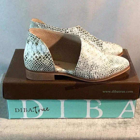 DIBA True Snake Leather Loafers - Picture 2 of 7